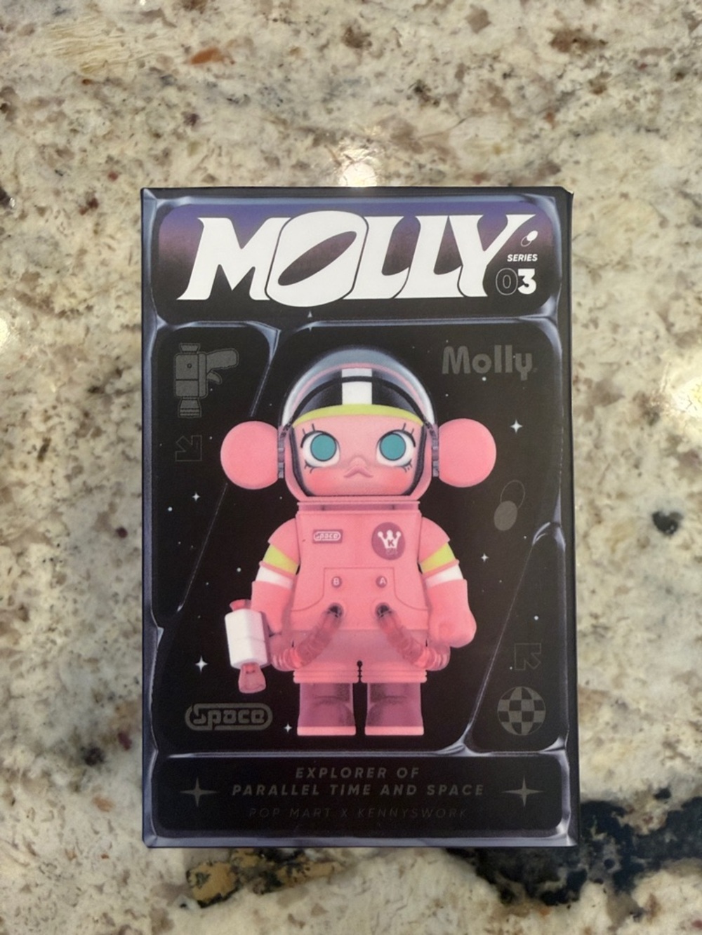 Mega Space Molly Blind Box Series Collectible Backcard